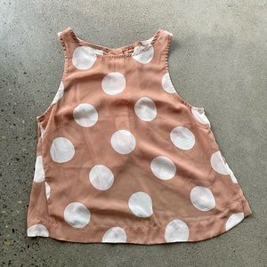 Vintage cropped tank